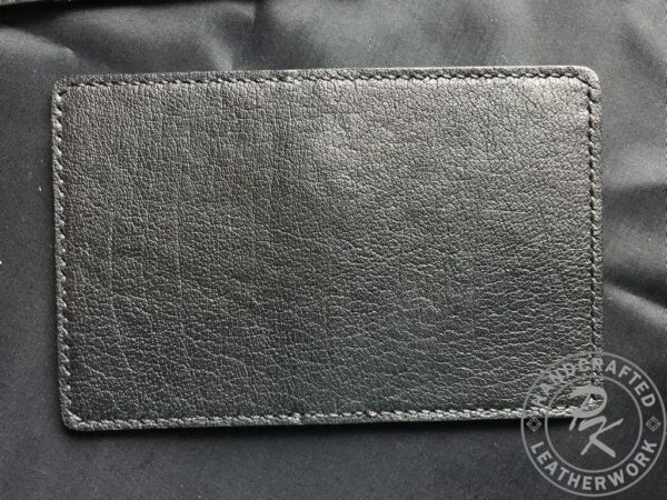 Cora RFID protected wallet in Black with Black stitching - Image 4