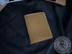 Poppy RFID protected passport wallet in Brown colour